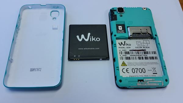 Guide de r&eacute;paration du Wiko GOA premi&egrave;re &eacute;tape