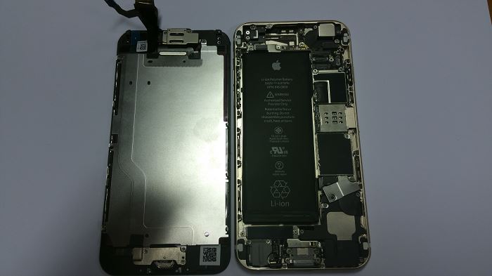 Nappe  5 D&eacute;montage complet iPhone 6