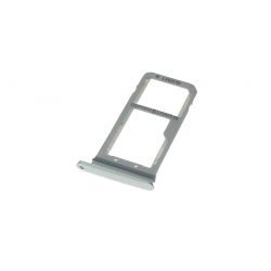 Tiroir SIM Argent verision DUAL pour Samsung Galaxy S7 G930 G930F