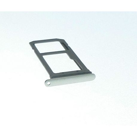 Tiroir SIM Argent verision SINGLE pour Samsung Galaxy S7 Edge G935F