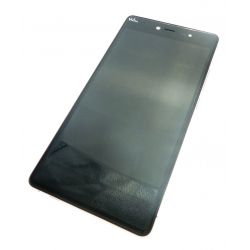 táctil LCD de cristal y ensamblado con chasis para Wiko PULP FAB 3G