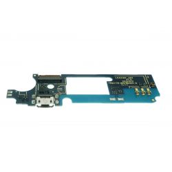 muelle con conectores para micrófono y antena de carga para Wiko PULP 4G USB