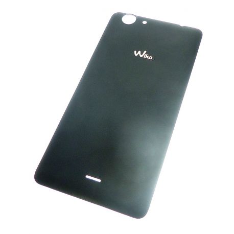 Black battery cover for Wiko PULP FAB 4G