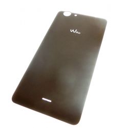 Cache arrière cache batterie marron pour Wiko PULP FAB 4G