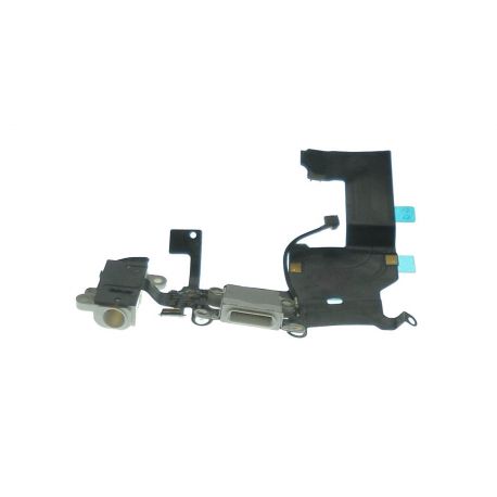 Dock chargement blanc compatible Apple iPhone 5 5G et prise casque