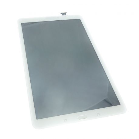 Toque el cristal y la pantalla LCD en blanco montado para Samsung Galaxy Tab 9.6 S T561 T560