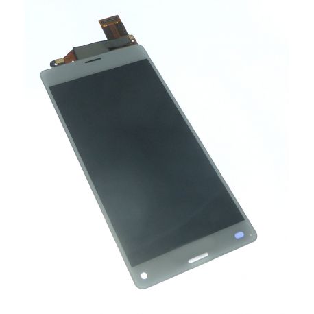vidrio LCD con pantalla táctil y blanco ensamblan para Sony Xperia Z3 mini o compacto M55w D5803
