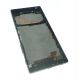 táctil LCD de vidrio y montado con marco negro para Sony Xperia Z5 E6603 E6653