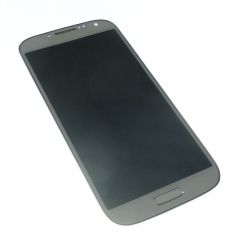 táctil de cristal y la pantalla LCD montado en el chasis blanco para Samsung I9506 Galaxy S4 más