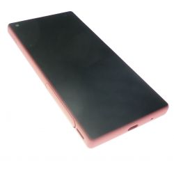 Ecran vitre tactile et LCD assemblés rose pour Sony Xperia Z5 compact E5803