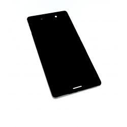 táctil LCD de vidrio y montado con la versión de chasis negro DUAL E2333 Sony Xperia M4 acqua