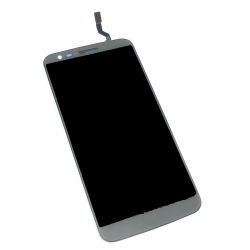 Ecran vitre tactile et LCD assemblés sur châssis blanc LG Optimus G2 D801 D803