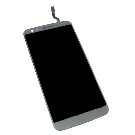 Touch screen and LCD screen assembled on white chassis LG Optimus G2 D801 D803