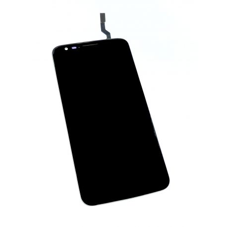 Touch screen and LCD screen assembled on black chassis for lg Optimus G2 D801 803