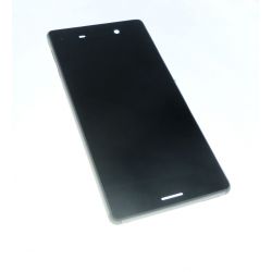 Touch screen and LCD screen assembled with chassis Gold for Sony Xperia M4 acqua