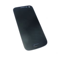 Ecran Lcd et vitre tactile bleu avec châssis Samsung Galaxy S4 mini I9190
