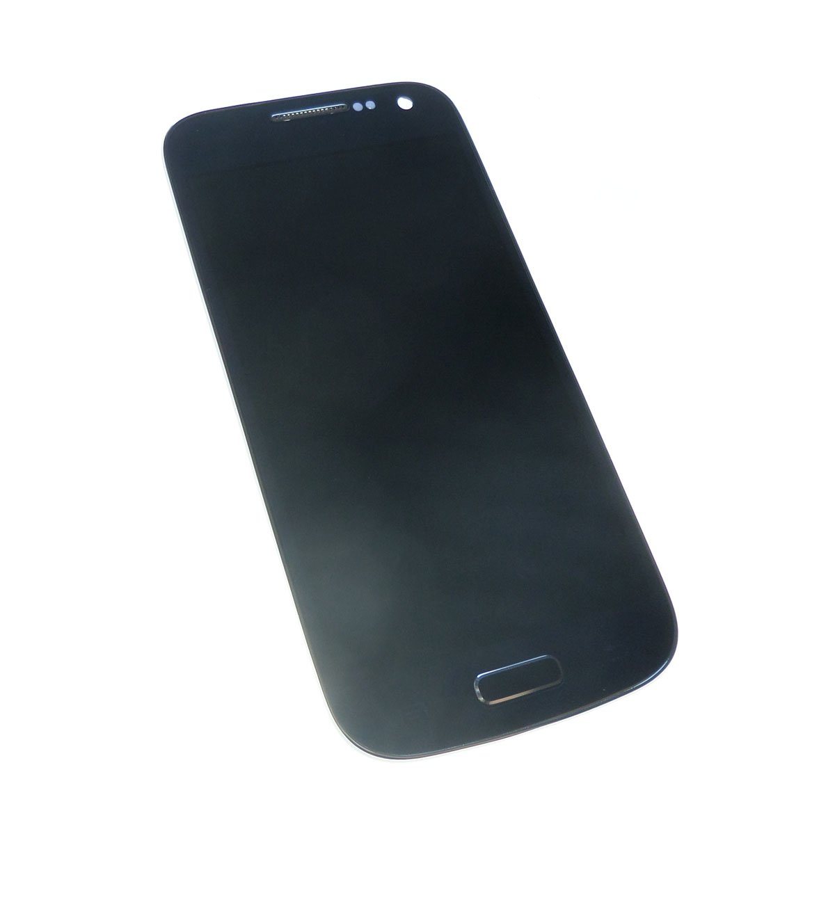 Ecran Lcd et vitre tactile bleu avec ch&acirc;ssis Samsung Galaxy S4 mini I9190