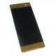 Touch screen and LCD screen assembled yellow with chassis for Sony Xperia XA DUAL SIM F3112