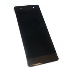 Touch screen and LCD screen assembled gray with chassis for Sony Xperia XA DUAL SIM F3112