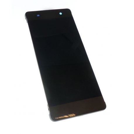 Touch screen and LCD screen assembled gray with chassis for Sony Xperia XA DUAL SIM F3112