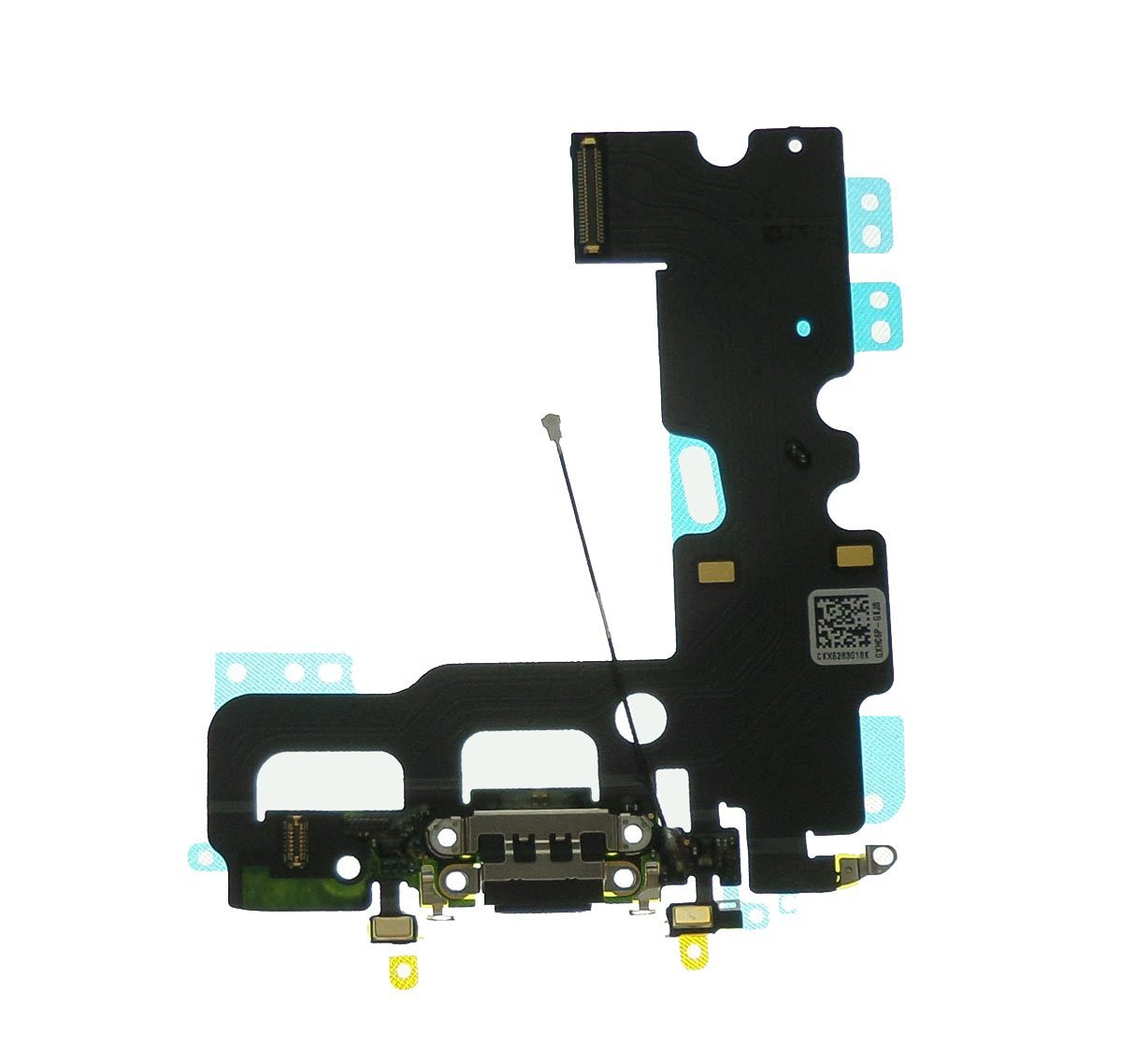 Muelle de carga negra para Apple iPhone 7