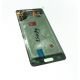 Ecran vitre tactile et LCD assemblés sans châssis argent pour Samsung Galaxy Alpha G850F