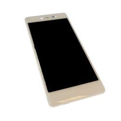 vidrio táctil y la pantalla LCD en blanco montado para Wiko Fiebre 4G