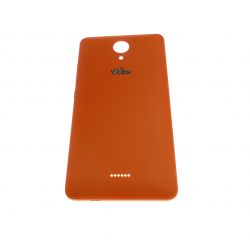 Cache arrière orange pour Wiko Freddy