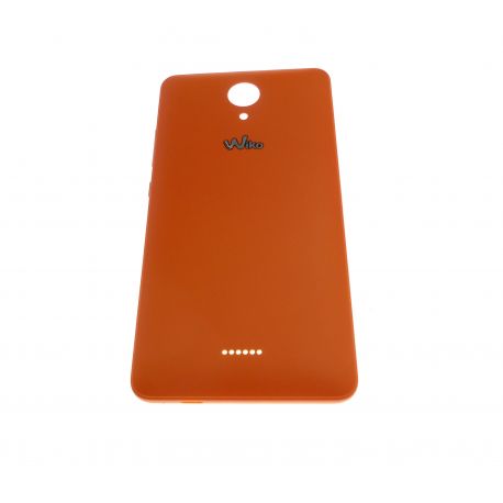 Orange back cover for Wiko Freddy