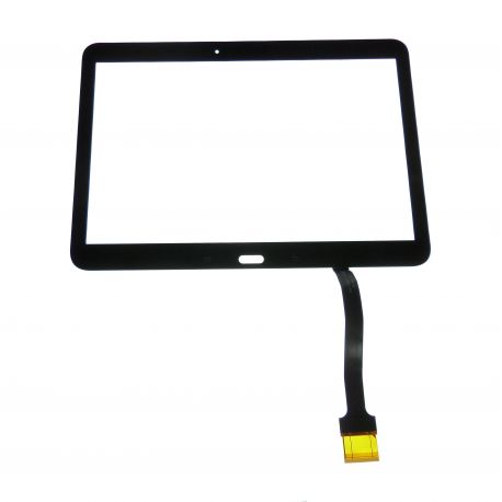 Negro de cristal de la pantalla táctil para Samsung Galaxy Tab 10.1 4 T530N