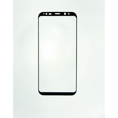 Protección negro de cristal para Samsung Galaxy S8 + G955F