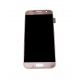 LCD Touch Screen and LCD Assembled Pink Copper for Samsung Galaxy S7 G930 G930F