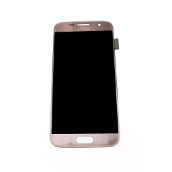 pantalla táctil de cristal y cobre montado LCD aumentaron Samsung Galaxy S7 G930 G930F