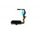 Flexible avec bouton menu noir pour Samsung Galaxy S7 G930 G930F