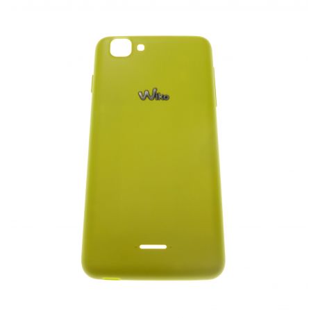 Yellow back cover to Wiko Kite