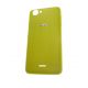 Yellow back cover to Wiko Kite
