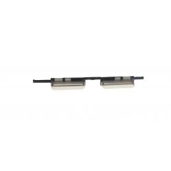 Bouton volume argent pour Samsung Galaxy J5 2016 J510F