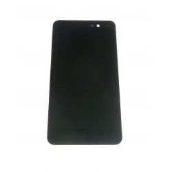 Vidrio Touch y LCD montado negro-a Wiko Lenny 4