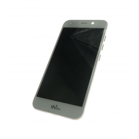 Vitre tactile et LCD assemblés blanc pour Wiko Wim lite