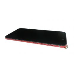 Vitre tactile et LCD assemblés rouge pour Wiko Wim lite