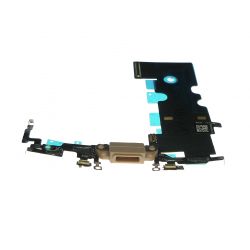 Muelle de carga del conector USB para Apple Iphone 8 oro
