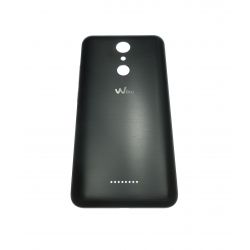 Negro tapa trasera para Wiko Upulse