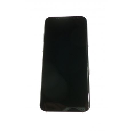 Rosa de cristal montados LCD y pantalla táctil para Samsung Galaxy S8 + solo Sim G955F