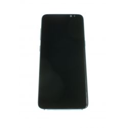 Vidrio azul montado LCD y pantalla táctil para Samsung Galaxy S8 solo Sim G950F