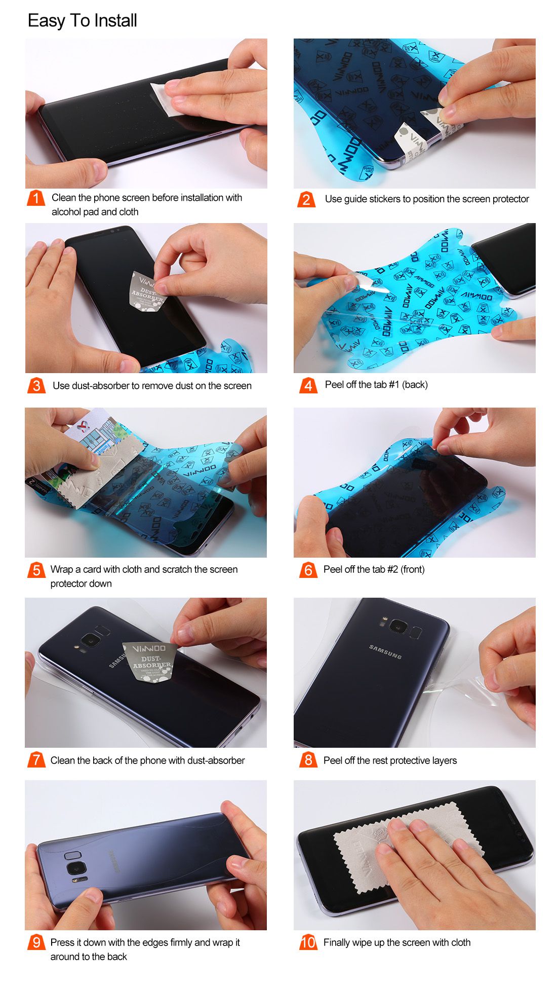 Pel&iacute;cula Vinwoo de 360 grados para Apple iPhone 7 Plus