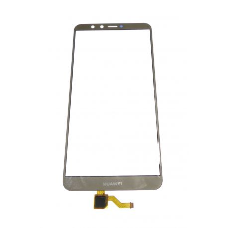 Gold touchscreen window for Huawei Y9 2018