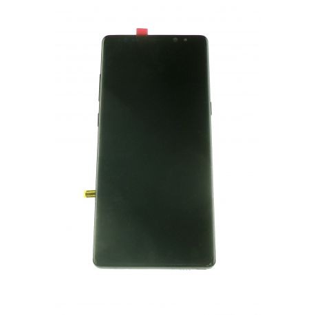 Black assembled touchscreen and LCD window for Samsung Galaxy Note 8 N950F