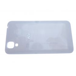 Cache arrière blanc cache batterie pour Wiko Sunset