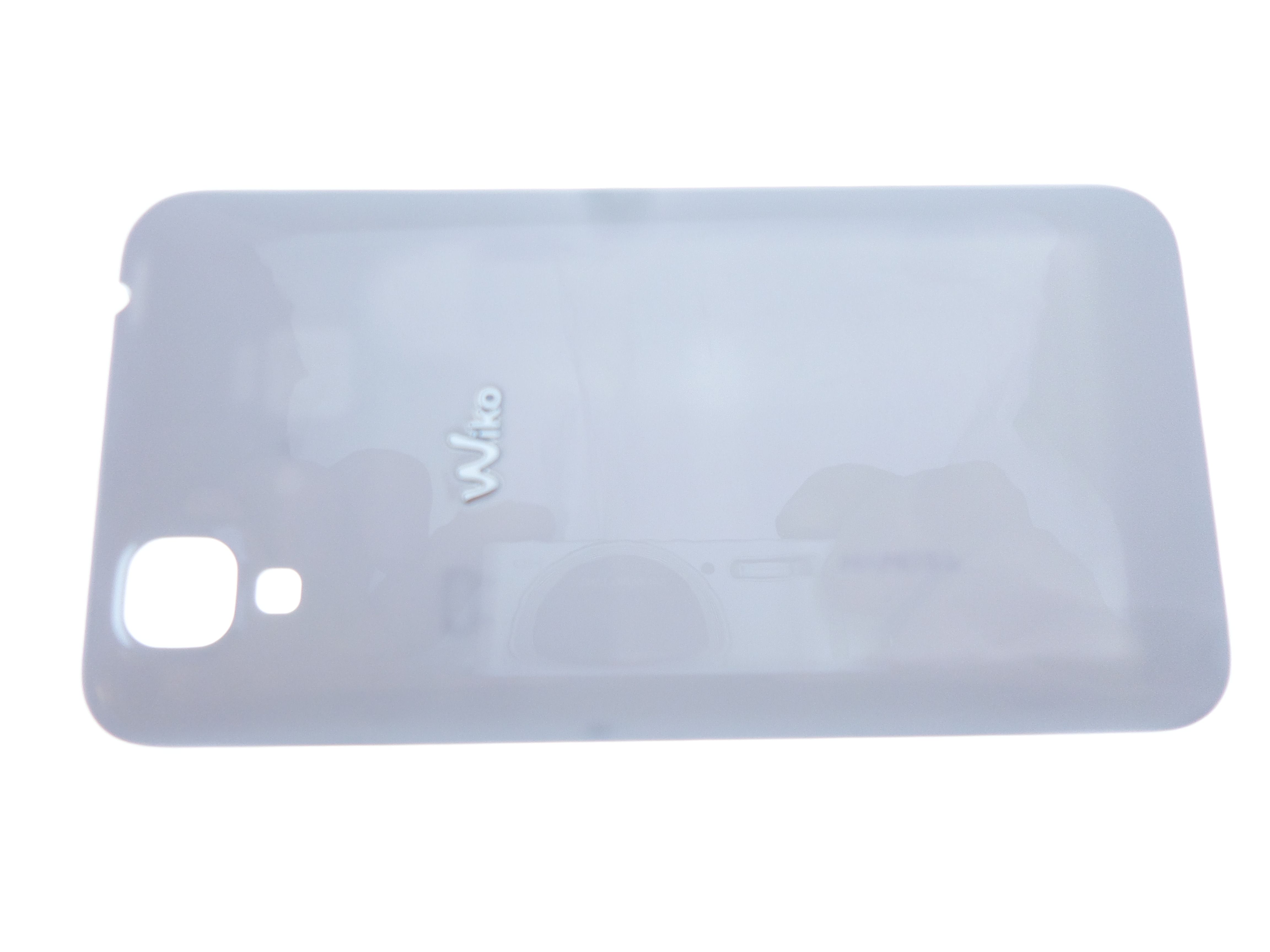 Cache arri&egrave;re blanc cache batterie pour Wiko Sunset