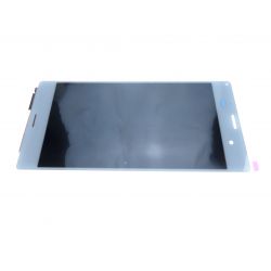 Pantalla táctil cristal y LCD montado sin chasis blanco para Sony Xperia Z3 L55t D6603, D6633, D6643, D6653, D6616